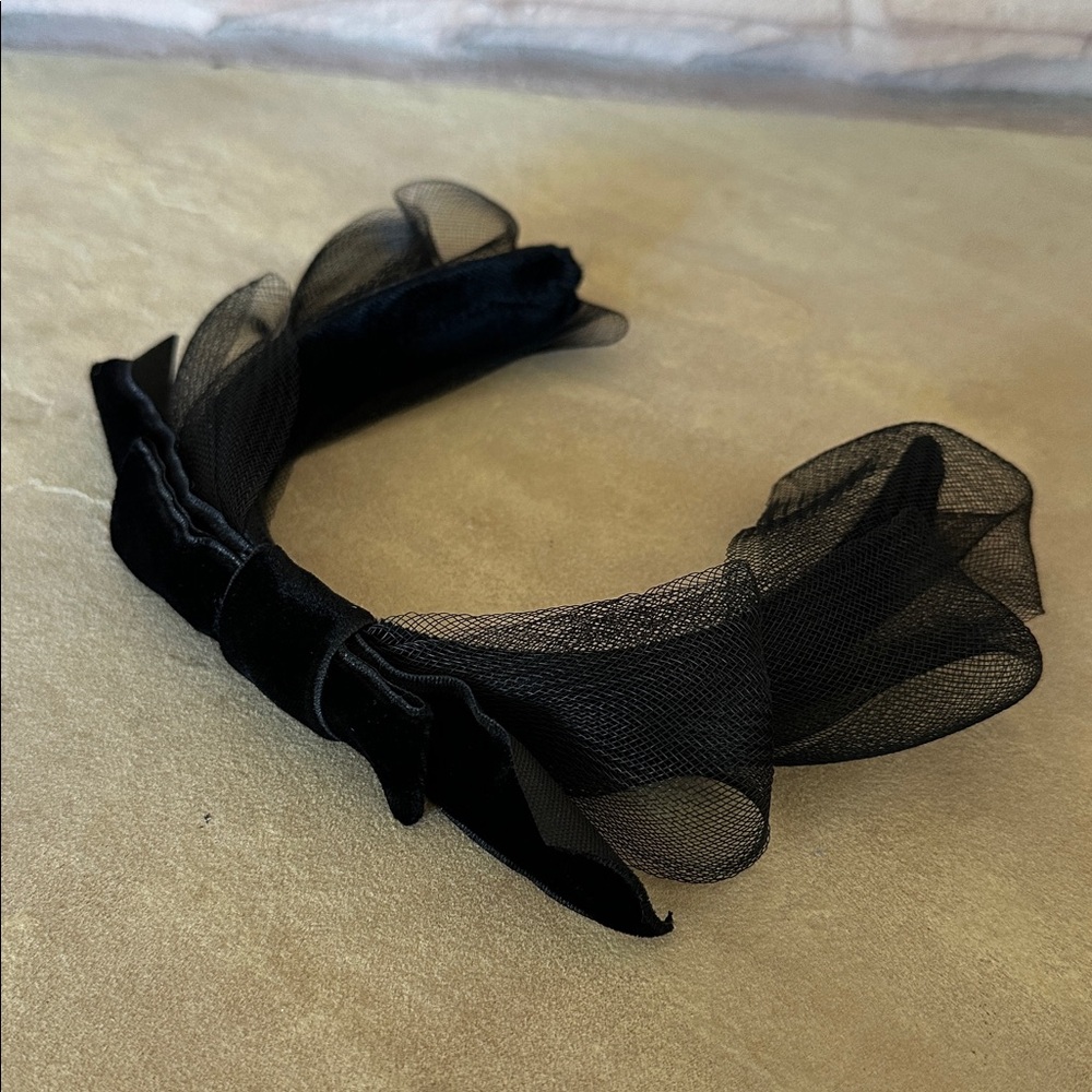 Vintage Velvet Headband - Picture 2 of 4
